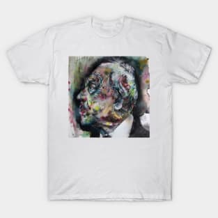 BORGES - watercolor portrait .6 T-Shirt